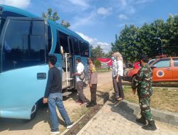 Polres Tanggamus Gelar Penyekatan dan Operasi Yustisi di Rest Area Pugung
