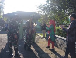 Brigjen TNI 043/Gatam Kunker ke Makodim 0424/Tanggamus