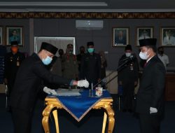 Bupati Lampung Utara Lantik Tiga Pejabat