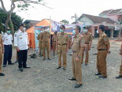 Agus Istiqlal Tinjau Pos Penyekatan di Perbatasan Kabupaten Pesisir Barat 