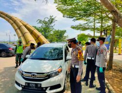 Polres Pringsewu Gelar Screening Arus Balik Lebaran di Jalinbar