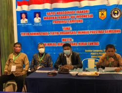 Wadokai Karate-Do Indonesia Lampung Gelar Rakor Antar Pengurus
