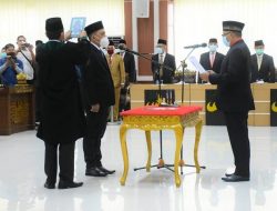 Sudibio Putra Resmi Dilantik Jadi Anggota DPRD PAW Bandar Lampung