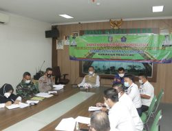 Pemkab Pringsewu Sosialisasi PPKM Mikro dan Optimalisasi Posko Tangani Covid-19