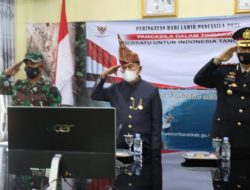 Wabup Pesibar Ikuti Virtual Meeting Peringatan Hari Lahir Pancasila