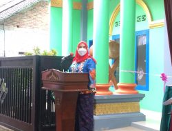Eva Dwiana Resmikan Masjid Ornamen Lampung AL-Asri