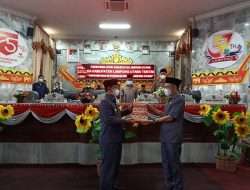 Paripurna ke-3, Bupati Lampura Sampaikan Perubahan RPJMD