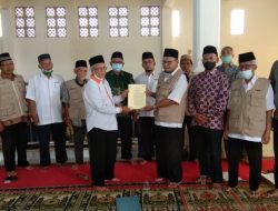 Ashuri Kukuhkan Pengurus LazisMu Tanggamus Periode 2020-2022