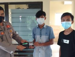 Polres Tanggamus Terima Penyerahan Dompet Berisi Surat Penting Milik Warga Tuba
