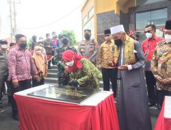 Menara Masjid Agung AL-Furqon Tertinggi di Provinsi Lampung Diresmikan
