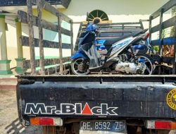 Dugaan Penadah Motor di Tanggamus Dibekuk