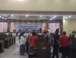 Rapat Paripurna LKPj APBD 2020 Ricuh