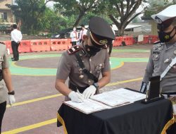 Jabatan Kasat Lantas Polres Pringsewu Diserahterimakan ke Pejabat Baru