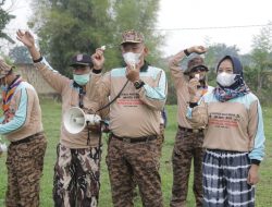 Wabup Pringsewu Tinjau KMD Pramuka XIII