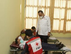 Pemkab Pringsewu dan PMI Gelar Donor Darah