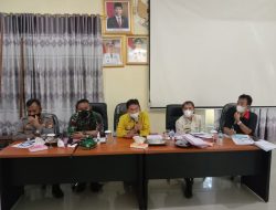 Pemkab Pesibar Gelar Rakor Penerapan PPKM Berbasis Mikro