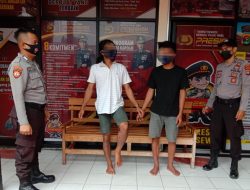 Dua Orang Pelaku Sindikat Curanmor Diringkus Satreskrim Polres Pringsewu