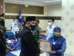 HUT ke-14 Pesawaran, Dendi Berharap Masyarakat Tingkatkan Prokes