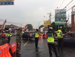 Tim Penyekatan Bandar Lampung-Pesawaran Dapatkan Satu Warga Reaktif Covid-19