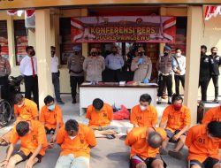 Polres Pringsewu Ungkap Kasus Kejahatan dalam Operasi Sikat Krakatau 2021