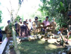 Bupati Pesibar Kunjungi Makam Patih Gajah Mada