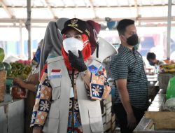 Lima Pedagang Reaktif Covid-19, Pasar Pasir Gintung Ditutup Sementara