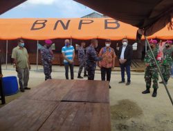 Mukhlis Basri Tinjau Dapur Umum Brigif 4 Marinir