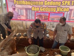Polres Lampura Bangun Gedung SPKT