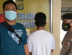 Polsek Kota Agung Bekuk Pelaku Curatranmor di Pasar Madang