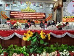 DPRD Lampura Gelar Sidang Istimewa HUT RI ke-76 Dengarkan Pidato Presiden
