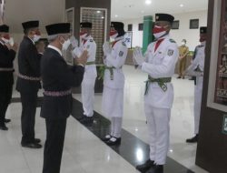 Bupati Pringsewu Kukuhkan Anggota Paskibraka