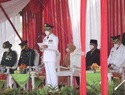 Pemkab Pringsewu Gelar Upacara HUT RI Ke-76 dan Ikuti Upacara Virtual di Istana