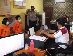 Pasangan Kekasih Residivis Kasus Narkotika Kembali Diringkus Polres Pringsewu