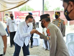 Polda Lampung Kembali Terima Bantuan 10 Ton Oksigen dari PT Pusri