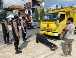Tak Bermasker, 55 Warga di Pringsewu Terjaring Yustisi