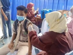 SMK Pelita Pesawaran Sukses Gelar Seribu Vaksinasi Pelajar Tahap II