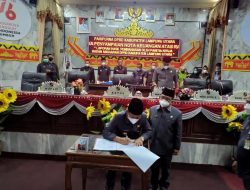 DPRD Lampura Gelar Paripurna Lanjutan Penyampaian Nota Keuangan APBD 2021