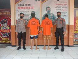 Satnarkoba Bekuk 2 Pelaku Penyalahguna Narkotika Jenis Sabu
