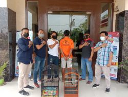 Mencuri Dua Ekor Burung dan Celengan ASahrul Diamankan Polsek Pardasuka