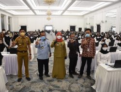 Eva Dwiana Semangati Peserta Tes CPNS Kemenkumham