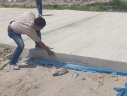 Proyek Rigid Beton Senilai 16 Miliar di Area Itera Diduga Asal Jadi