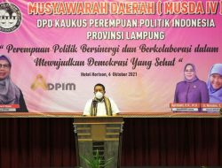 Gubernur Minta Kuota 30% Keterwakilan Perempuan di Parlemen Terpenuhi
