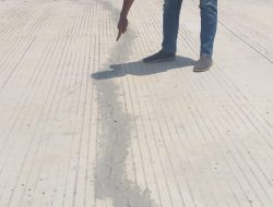 Proyek Rigid Beton Terkesan Asal Jadi, Kinerja Pelaksana Dipertanyakan