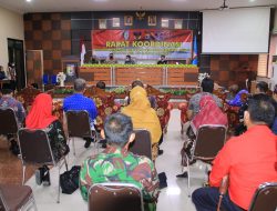 Polres Pringsewu dan Instansi Terkait Rakor Percepatan Akselerasi Vaksin