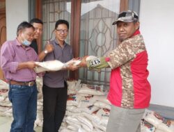 Peduli Pademi, GML dan Pandawa Berikan Bantuan 100 Sak Beras