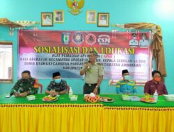 Satgas Damkar Pringsewu Beri Pelatihan Penggunaan APAR di Pardasuka