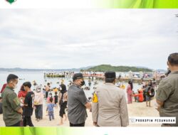 Dendi Tinjau Pos Pengamanan Tahun Baru dan Prokes Tempat Wisata di Pantai Mutun