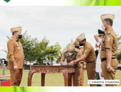 Ratusan Pejabat ASN Tingkat Pratama di Pemkab Pesawaran Dikukuhkan