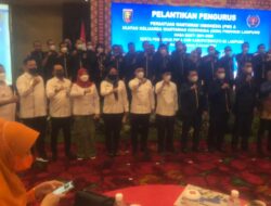 Bupati Lampura Hadiri Pelantikan Pengurus PWI Lampung
