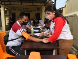 Polres Pringsewu Gelar Vaksinasi Dosis Ke-3 Untuk 358 Personil